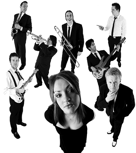 The Lights funk, soul and pop band exclusive to Hireaband, based in Bristol.